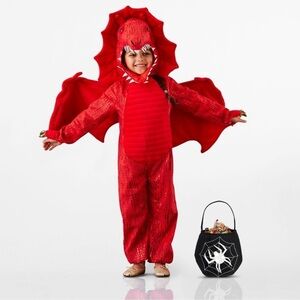 Kids red dragon costume - PBK